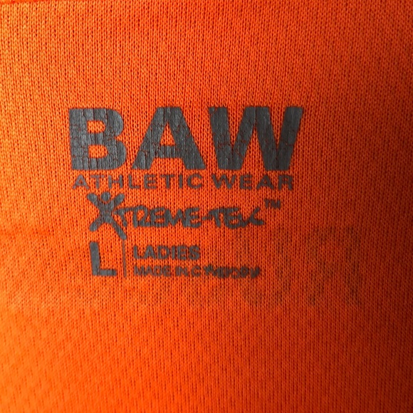 Baw Athletic orange racer back  tank L - Picture 5 of 7